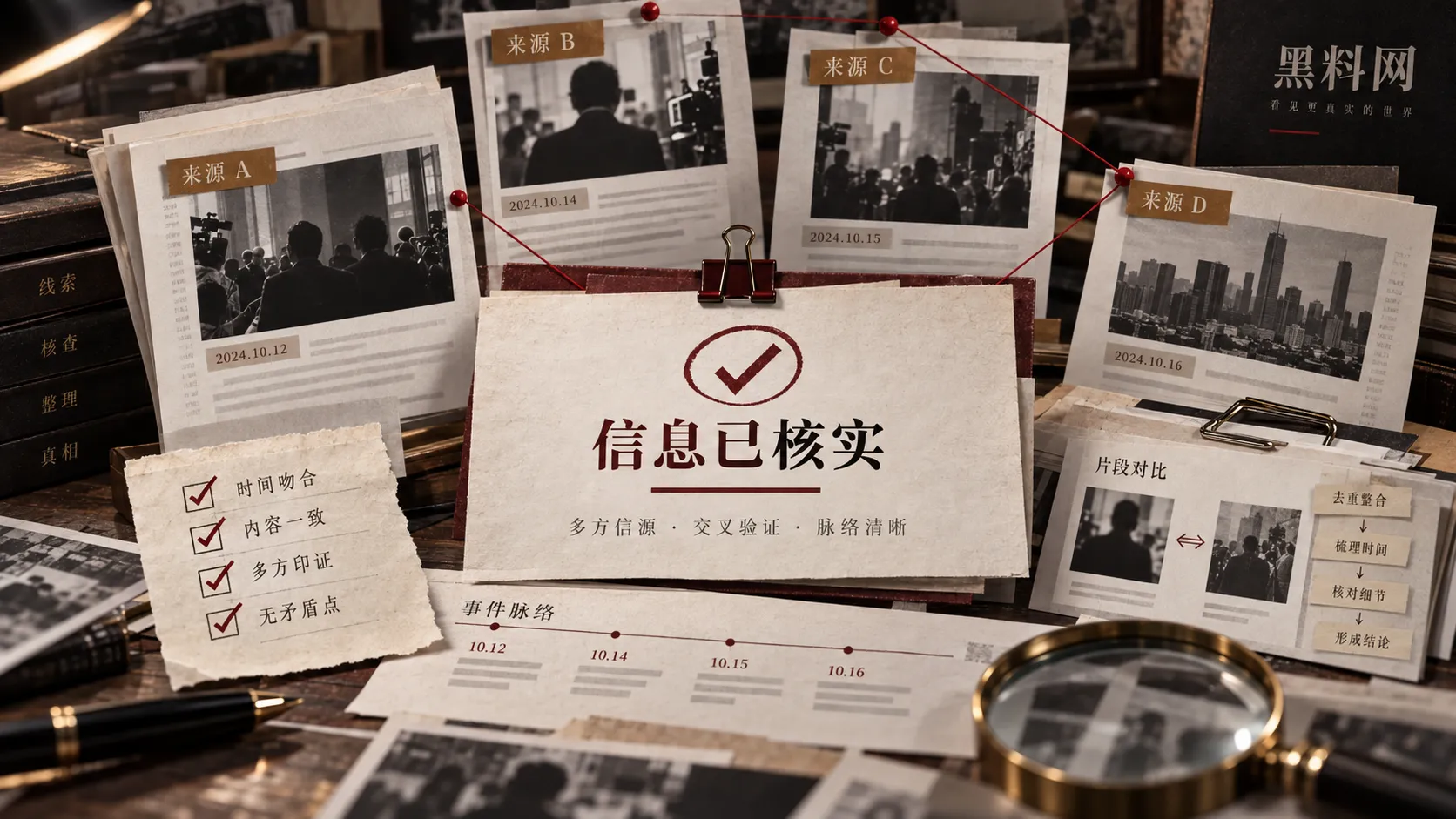 辟谣跟进内容核对说明